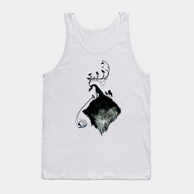 Song of the Lone Fisherman Tank Top by EYCIIR